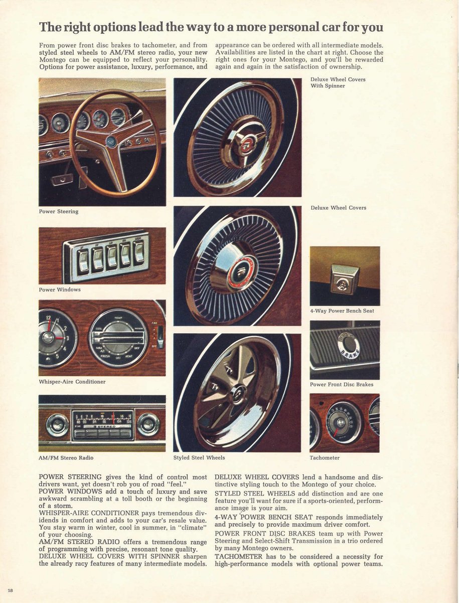 1969 Mercury Montego Brochure Page 9